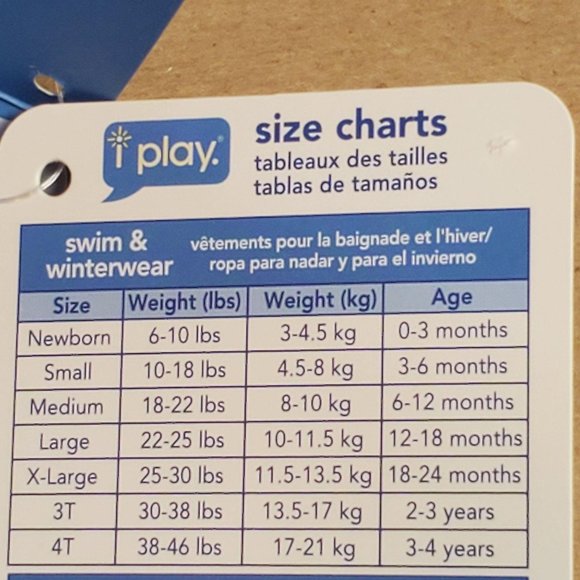 I Play Swim Diaper 12-18 Months White - Picture 5 of 5